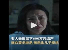 600万遗产案：继女与亲生子争产，母女分得137万，引发家庭纠纷。-哈撒资源分享网